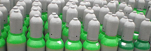 Technische Gase, Pfandflasche, Kauf- und Tauschflaschen